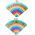 Çarpım Tablosu Yelpaze Eğitim Materyali