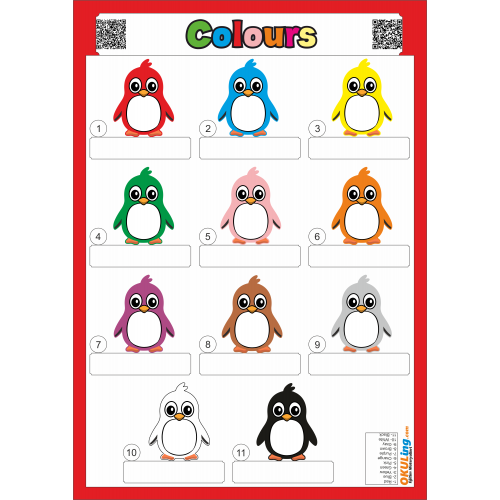 Colors - Renkler Yaz Sil - Karekodlu Seslendirmeli