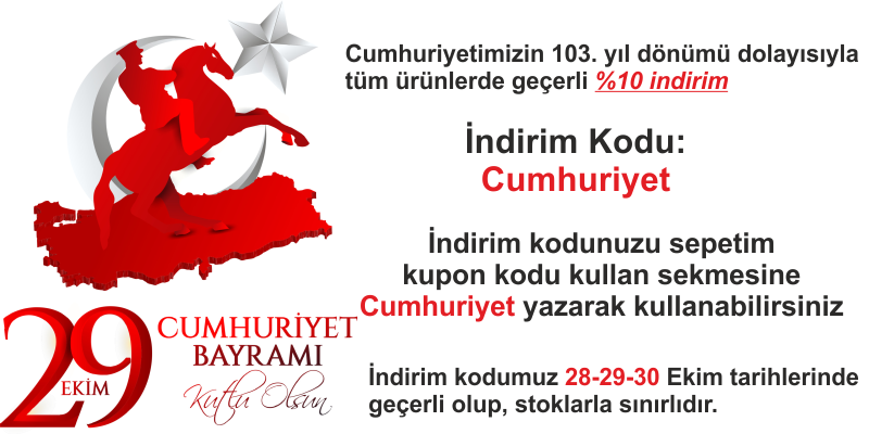 Okuling Cumhuriyet bayramı indirim