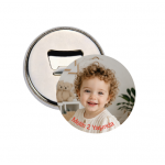 Kişiye Özel Buton Açacak Magnet - 58 mm