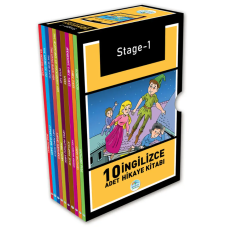 İngilizce Hikaye Kitap Seti 10 Kitap - Stage 1 - Mavi Çatı Yaınları