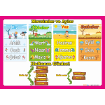 Mevsim Şeridi - Günler - Aylar - Mevsimler Poster