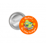 Ben Kitap Kurduyum Rozet - 44 mm