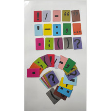Noktalama işaretleri magnet - Manyetik kartlar