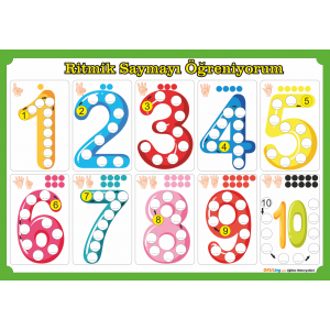 Ritmik Sayma Yaz Sil Poster