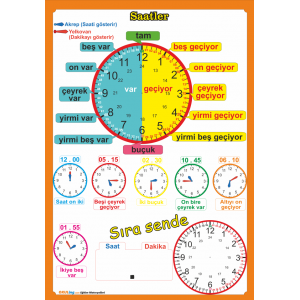 Saatler Poster
