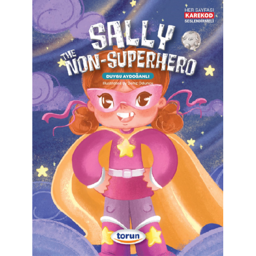 Sally The Non Superhero - Okul Öncesi - İlkokul ingilizce Hikaye Kitabı