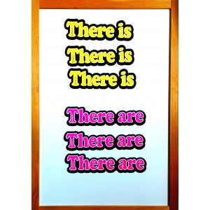There is - There are Manyetik İngilizce Kelime Kartları There is - There are Manyetik İngilizce Kelime Kartları
