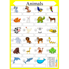 Animals - Hayvanlar Yaz Sil
