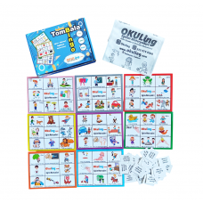 Bingo - İngilizce Tombala - Present Continuous Tense - Şimdiki Zaman