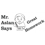 İngilizce Öğretmeni Kaşesi - ..... says Great Homework 1 (İsme Özel)