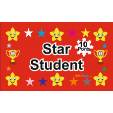 Öğrenci Motivasyon Kartı - Star Student